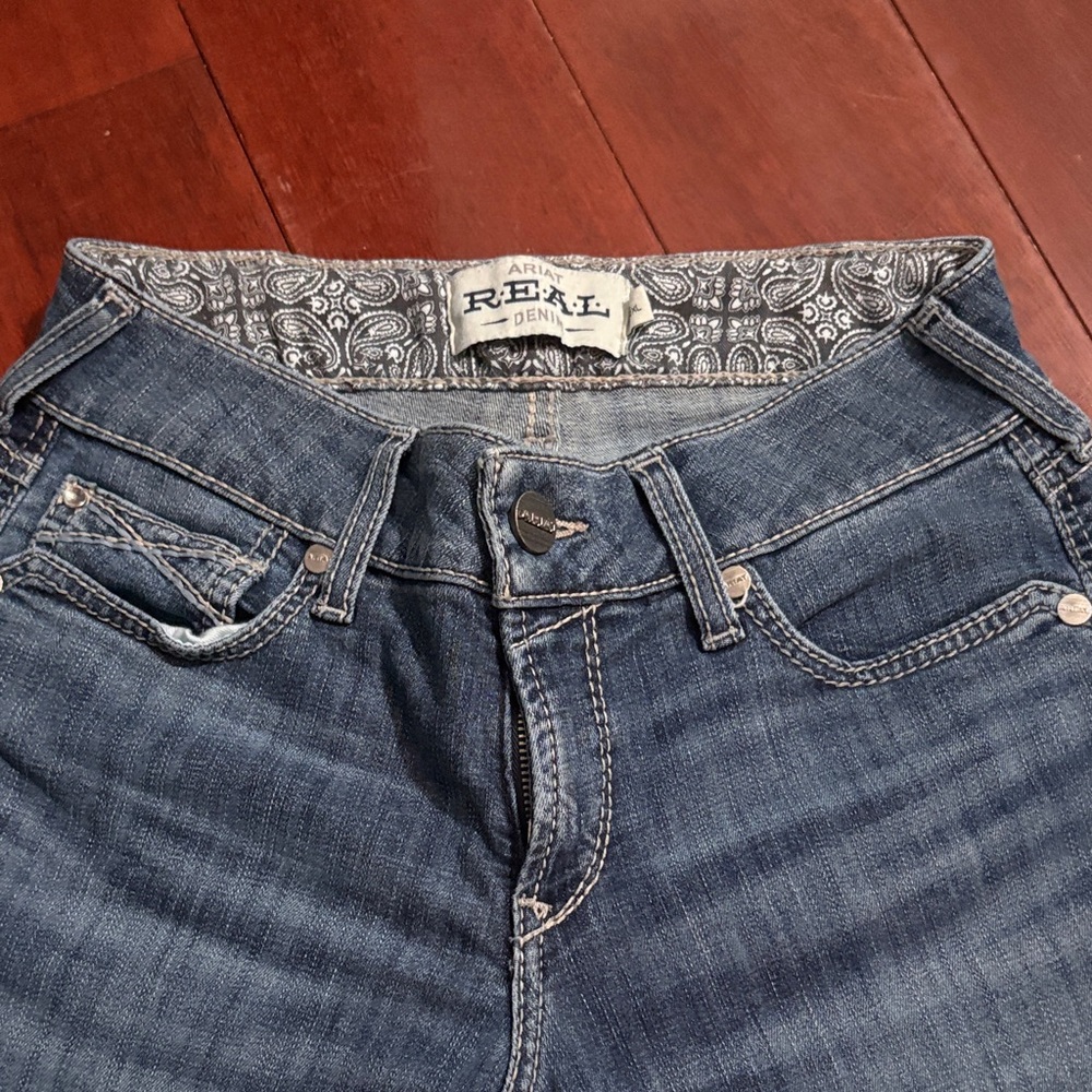 Ariat Women's High Rise Dark Blue Jeans